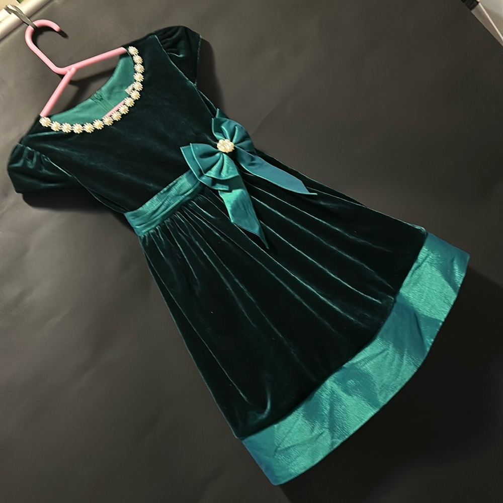 Green dress